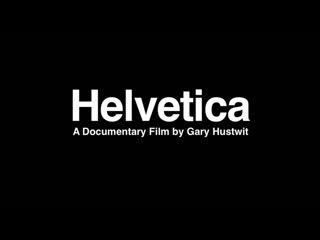 film helvetica / helvetica film.